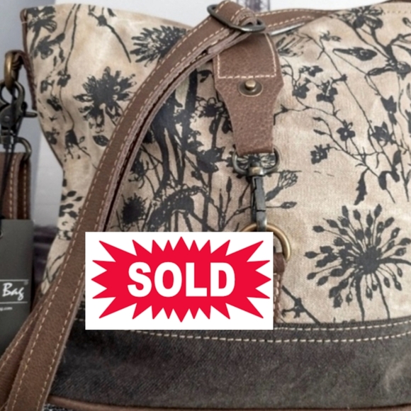 Handbags - Myra bag canvas floral print shoulder bag NWT retails $262